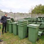 Лановецька громада отримала від USAID DOBRE майже дві тисячі контейнерів для збору твердих побутових відходів