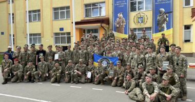 Ліцеїсти з Тернопільського коледжу взяли участь у військово-спортивних змаганнях