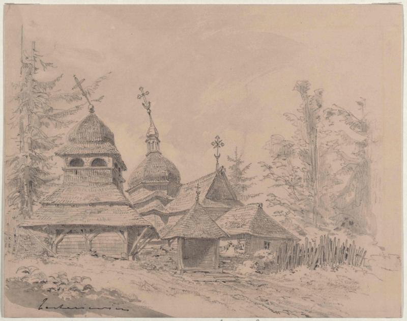 Храм в селі Скородинці, 1898 р.