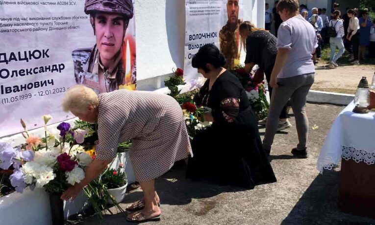 У Шумській громаді освятили алею пам’яті загиблим захисникам України