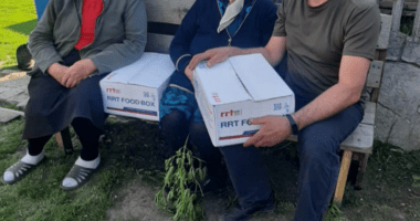 Продукти і питну воду відправили на Харківщину волонтери благодійних фондів “Хвилі змін” та “Тернопіль”