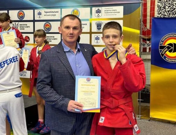 Тернополянин став бронзовим призером чемпіонату України з боротьби самбо