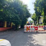 У Тернополі на дорозі утворилося провалля: рух перекритий