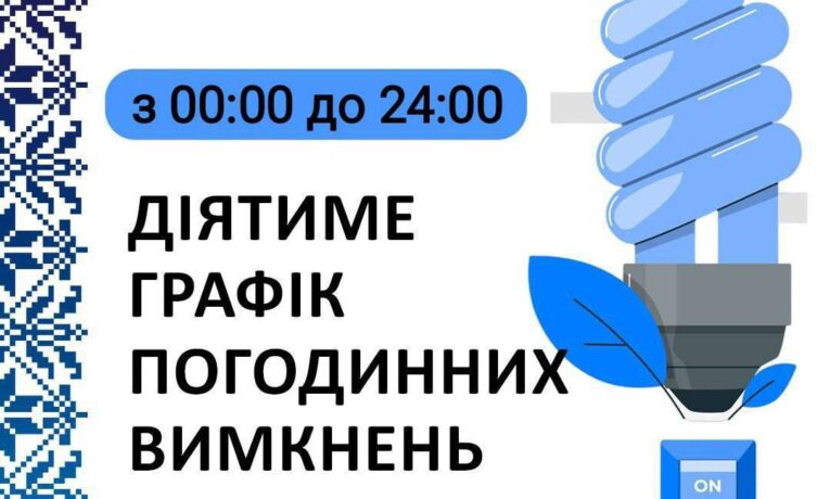 Змінений графік відключення світла на Тернопільщині 8 липня