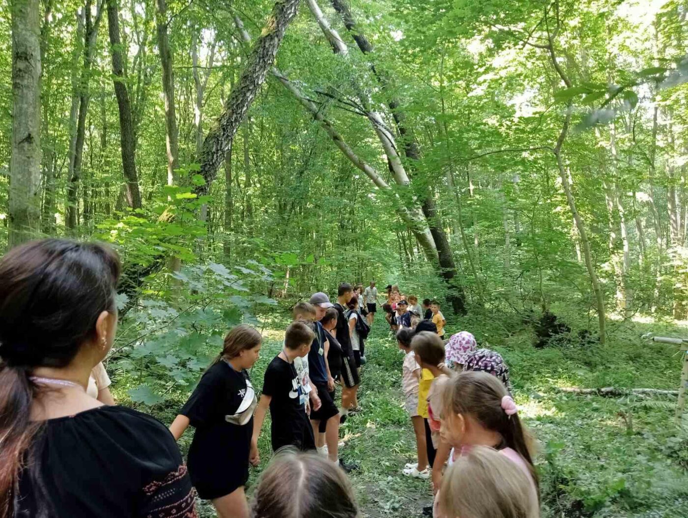 У таборі «Лісова казка» для дітей військових відкрили майданчик літнього дозвілля
