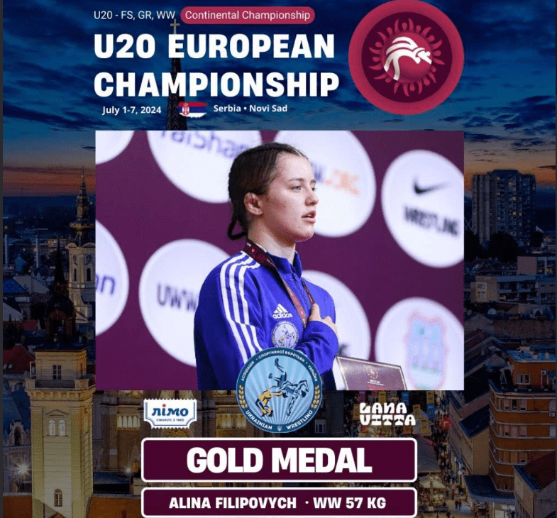 Чемпіонка Європи U20: студентка СГФ ЗУНУ Аліна Філіпович підкорила континент!
