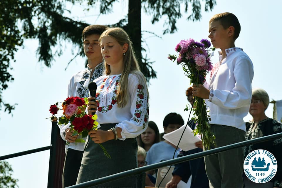 На Шумщині освятили алею пам’яті захисникам України