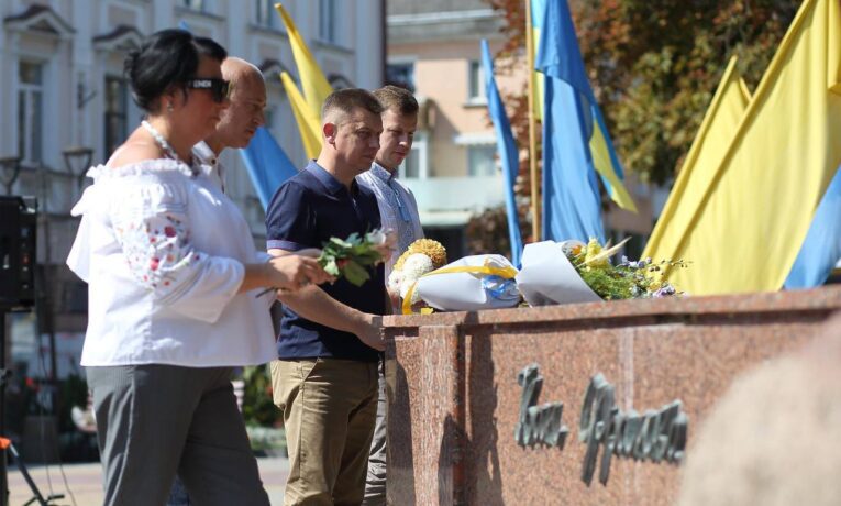 У Тернополі вшанували пам’ять Івана Франка з нагоди 168 річниці від дня його народження