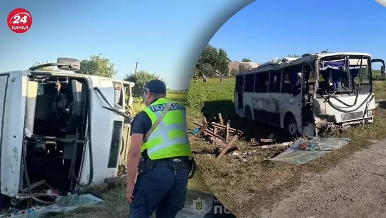 В сусідній з Тернопільщиною області автобус із дітьми потрапив у ДТП: загинули вчителька та школярка