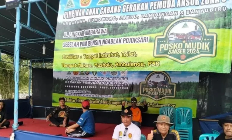 Posko Mudik Terpadu Lintas Agama Bantu Kelancaran Arus Mudik