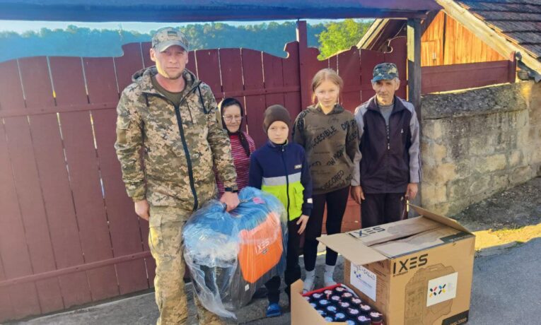 До Заліщицької громади передали допомогу від благодійників з Німеччини