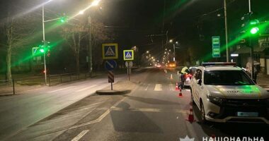 У Тернополі збили пішохода: чоловік у реанімації