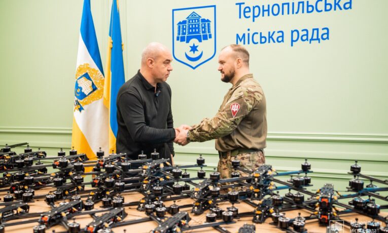 Сергій Надал: З Тернополя для фронту передали нову партію дронів