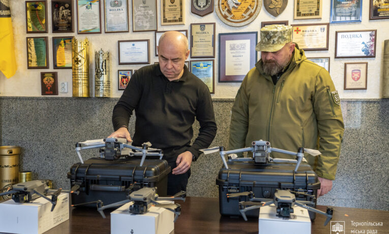 Нову партію DJI Mavic 3 Pro та 3T від Тернополя передали для ЗСУ, – Сергій Надал