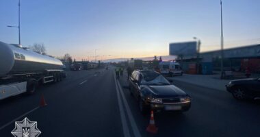 У Тернополі на Об'їзній збили велосипедиста