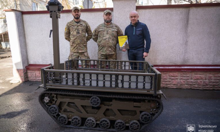 Роботизований комплекс Мураха від Тернополя для бійців 12-ї БрСпП Азов: Сергій Нада