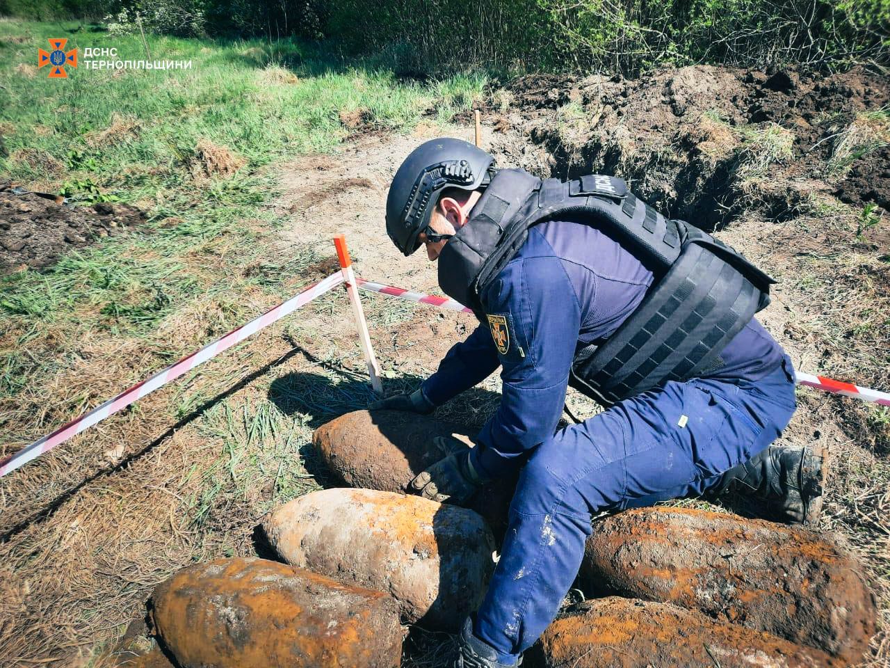 На Зборівщині виявили боєприпаси з часів минулих воєн