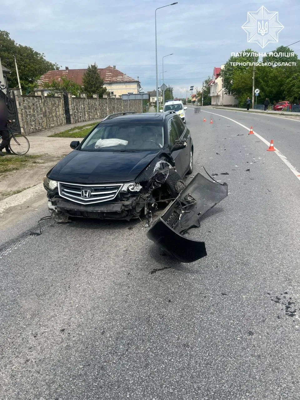 У селі Нагірянка зіткнулись два автомобілі
