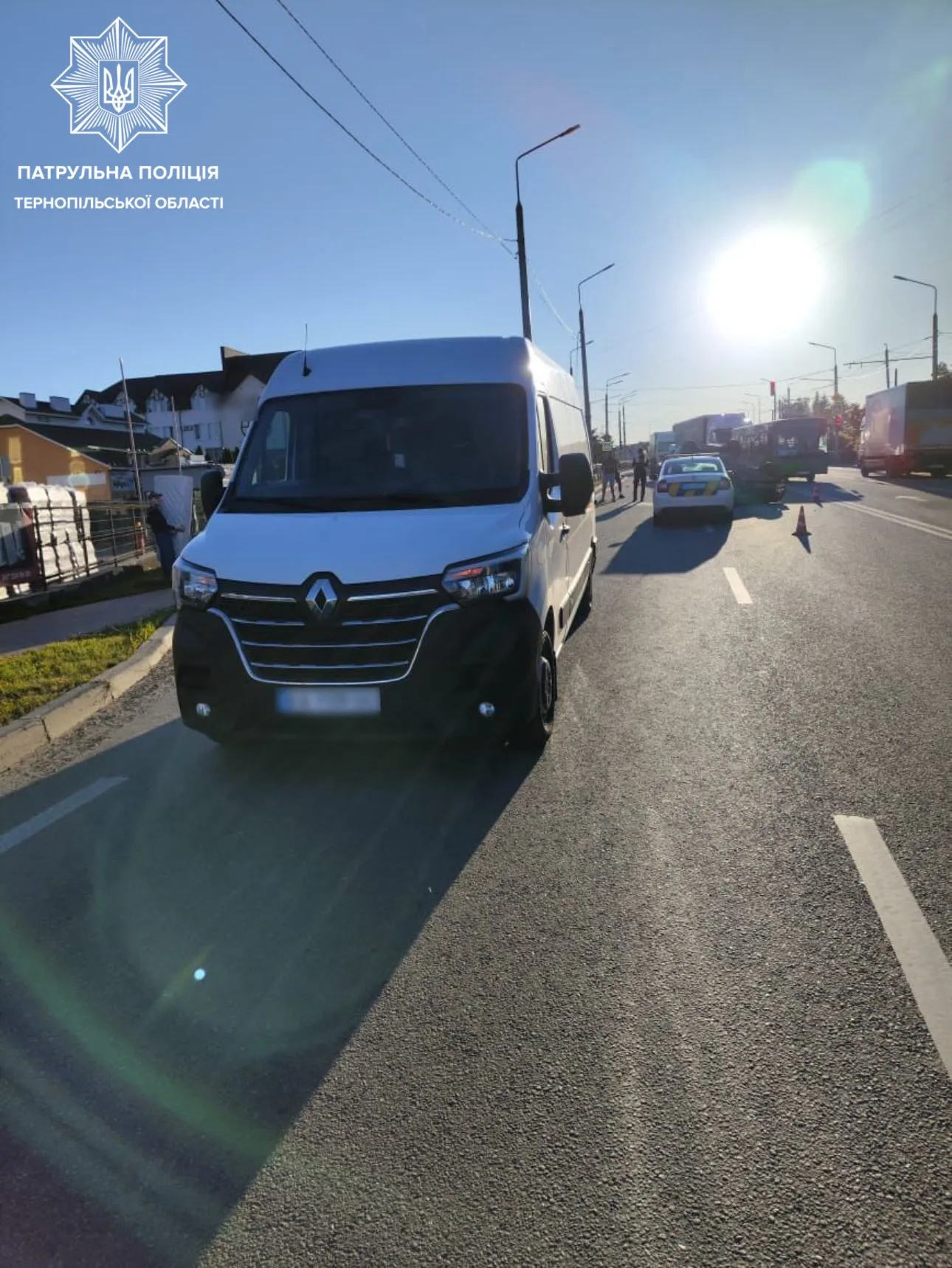 У Тернополі перекинулося авто