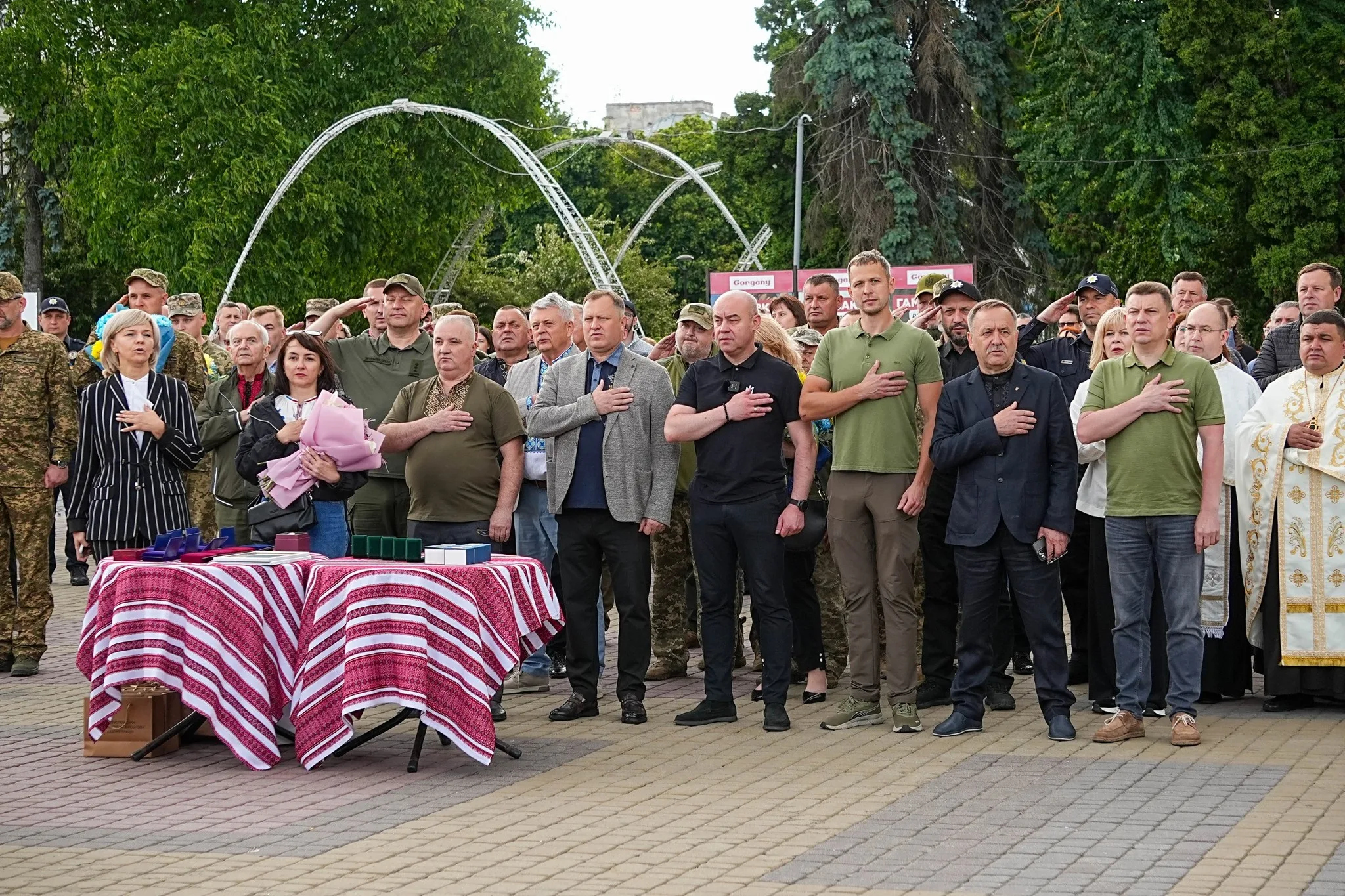 У тернополі відбулися урочистості з нагоди Дня Конституції України