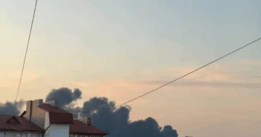 Масована повітряна атака на Тернопіль