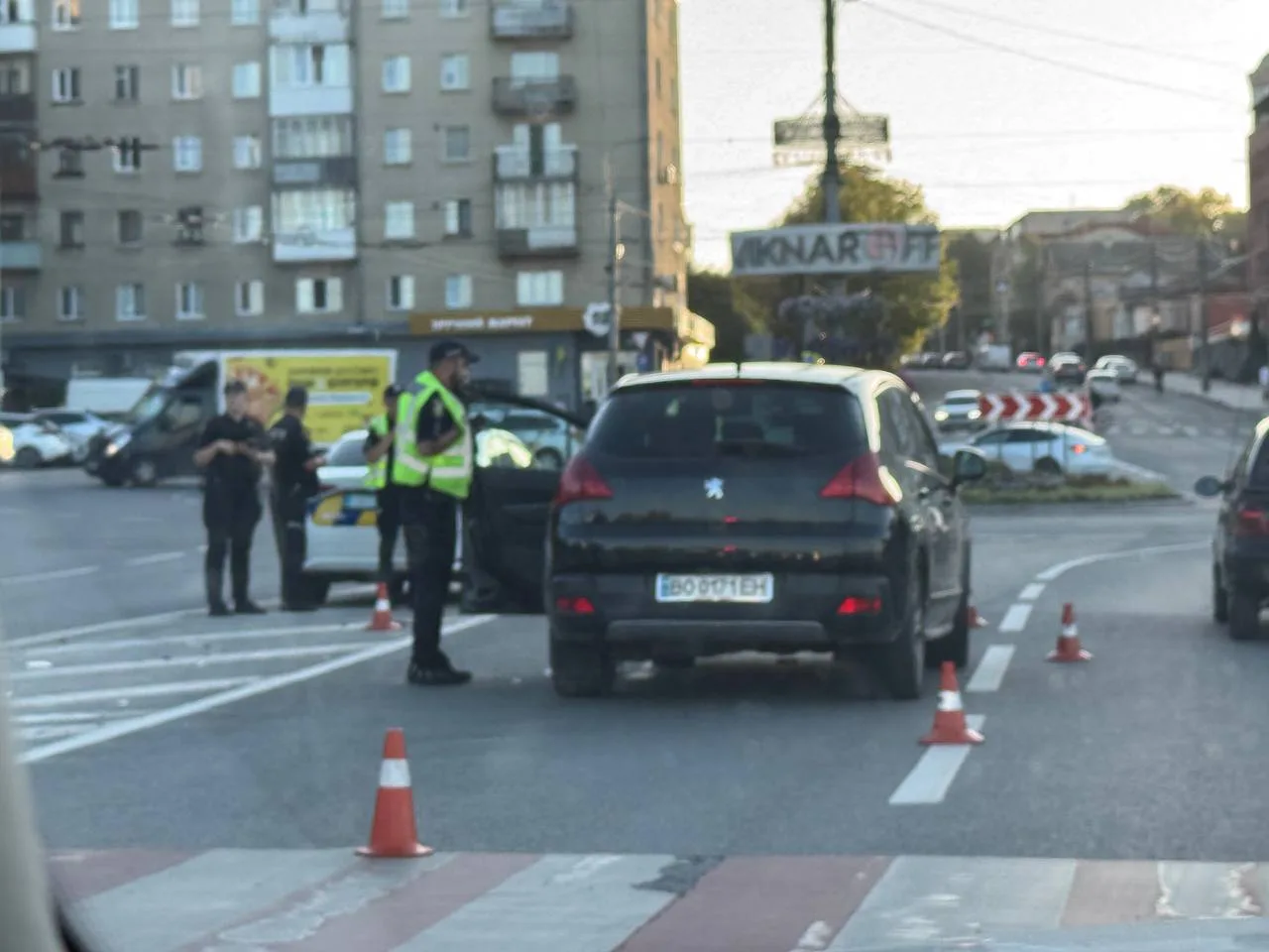 ДТП у Тернополі: біля ставу збили пішохода