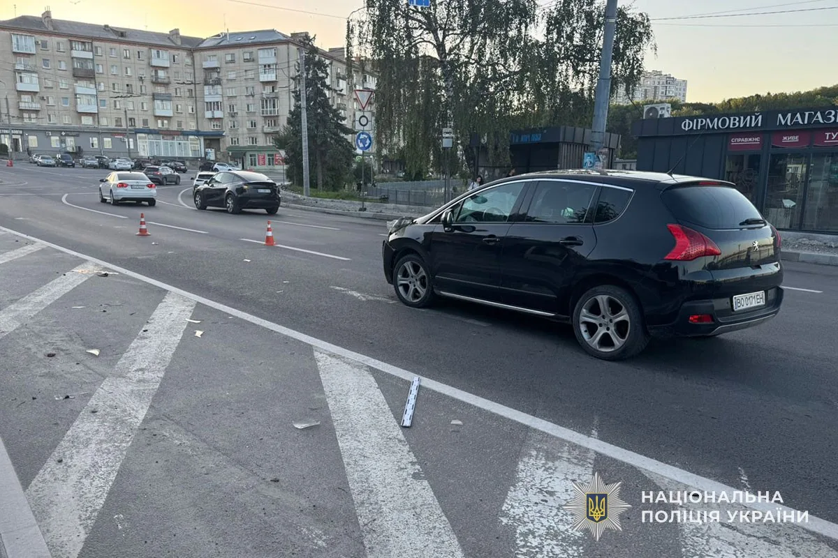 ДТП на дамбі у Тернополі: пішохід помер