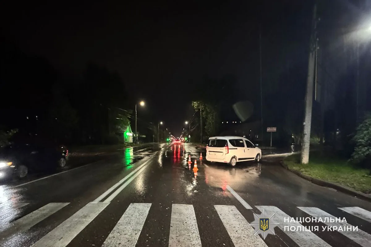 ДТП у Тернополі: на переході збили жінку