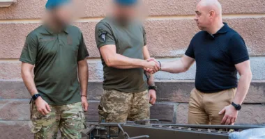 Тернопiль для ЗСУ: 88-й бaтaльйон морської пiхоти отримaв спецiaлiзовaний дрон Мурaхa