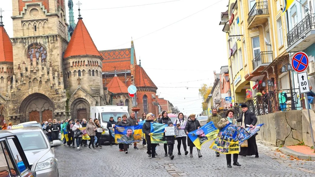 У Чорткові вперше відбулася акція на підтримку зниклих безвісти військових
