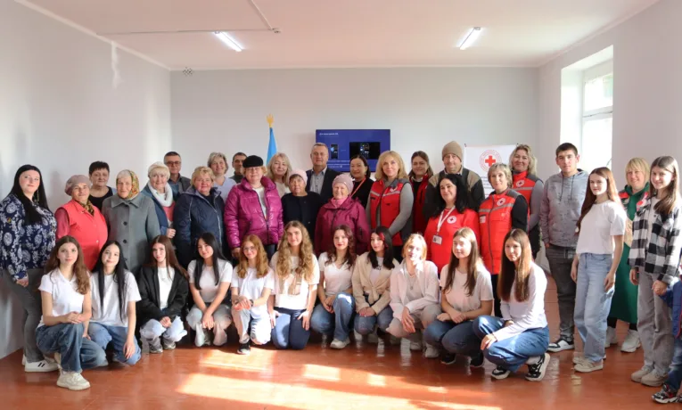 Український Червоний Хрест відкрив Клуб активного довголіття у Підволочиську