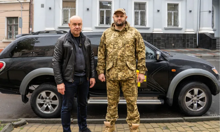 Пoзaшляхoвик для 35-гo стрiлецькoгo бaтaльйoну передали з Тернополя
