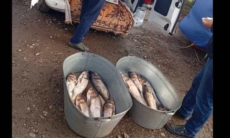 На Тернопільщині рибоохоронний патруль виявив браконєрів з сітками