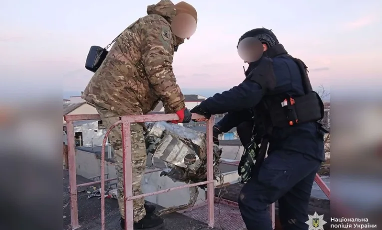 У Тернополі неподалік епіцентрів вибухів впав нерозірваний «Шахед»