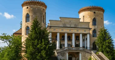 Червоногородський замок у кольорі: подорож у 1920-ті роки