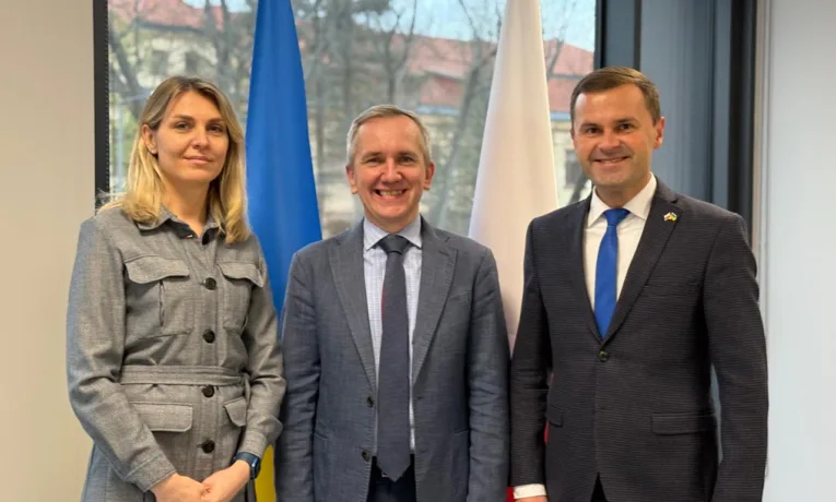 Генеральний консул України в Любліні зустрівся із представником Тернопільської облради Русланом Куликом