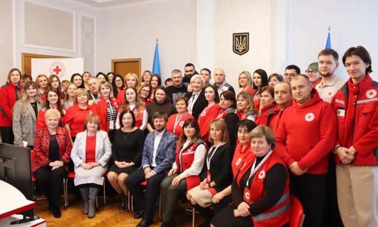 Український Червоний Хрест на Тернопільщині прозвітував за 5 років роботи