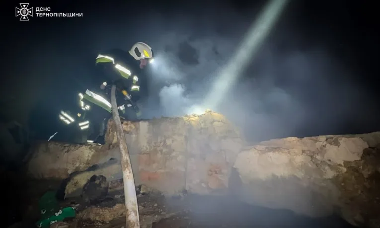 Пожежа у Великому Кунинеці