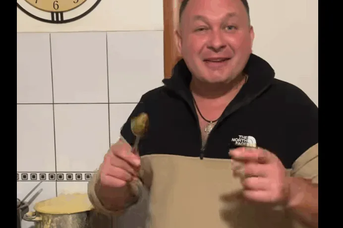 Священник-блогер Олексій Філюк показав, чим завершилися його експерименти з горохом