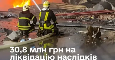 Уряд виділяє понад 30 млн грн на ліквідацію наслідків ударів по Тернополю
