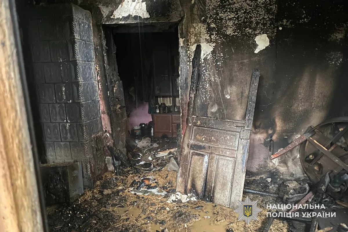 Смертельна пожежа на Чортківщині