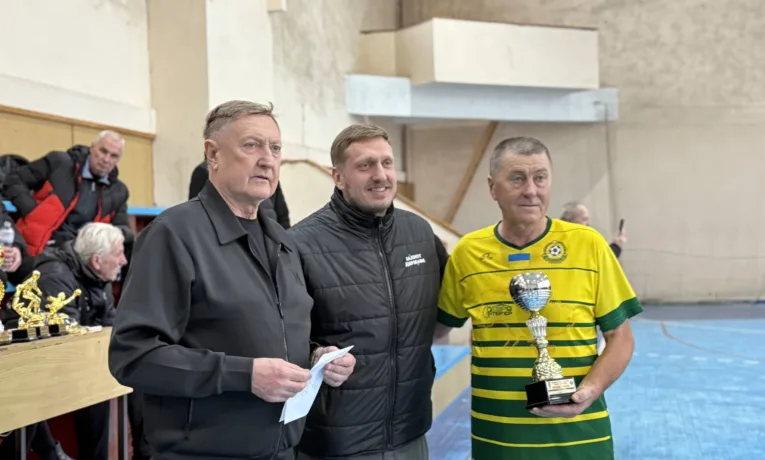 Тернопільський осередок ГО «Захист Держави» провів Всеукраїнський Різдвяний турнір з футзалу серед ветеранів