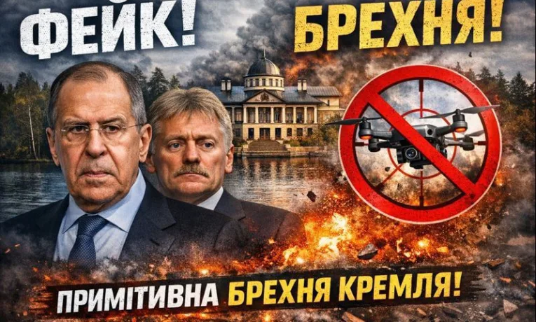 Україна спростувала фейк Кремля: ніякого удару по резиденції Путіна не було