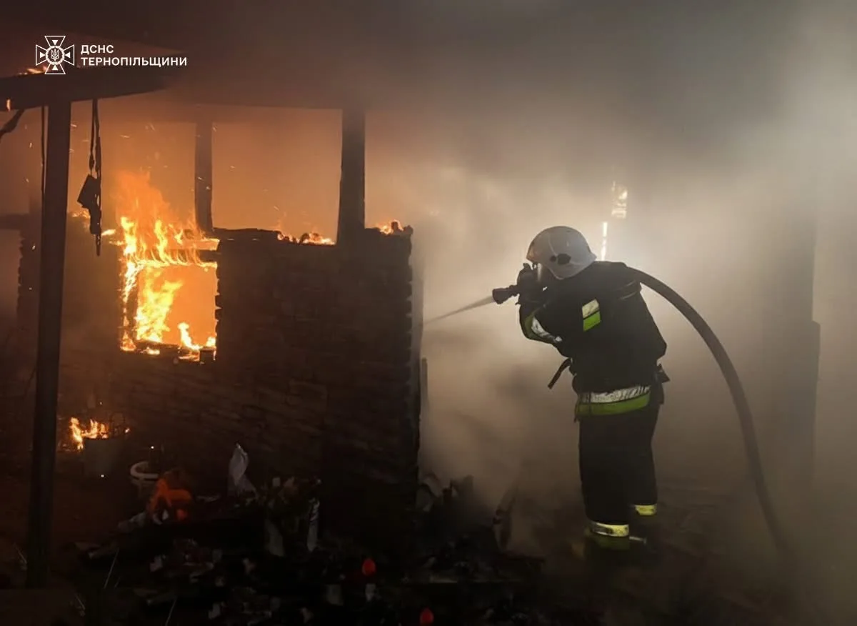 Пожежа в Грабківцях