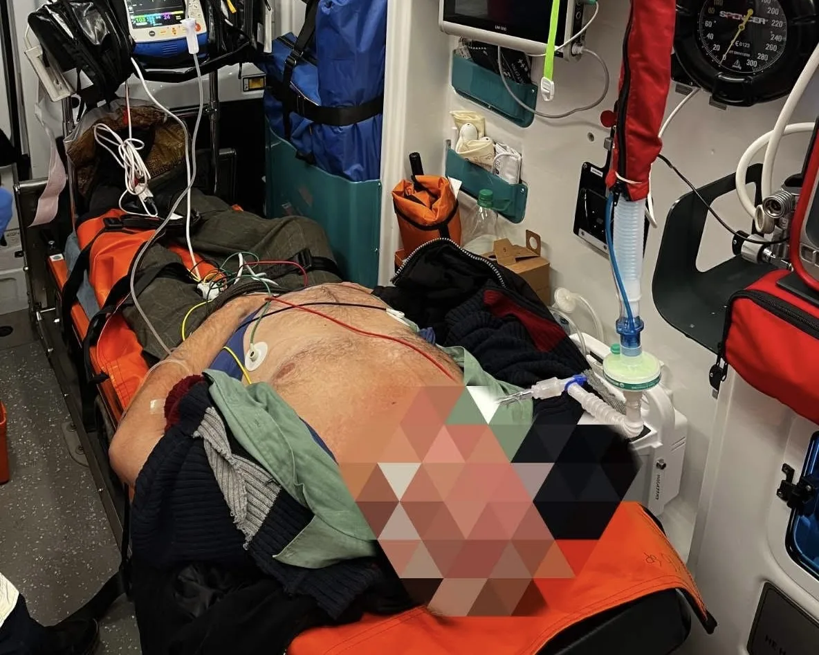 реанімували чоловіка