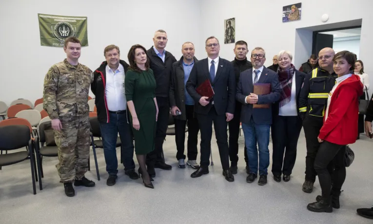 Віталій Кличко відкрив Центр комплексної підтримки для ветеранів та їхніх родин «Київ Мілітарі Хаб»