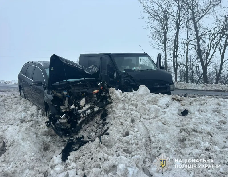На Чортківщині двоє постраждалих у ДТП: зіткнулися Ford та Volkswagen
