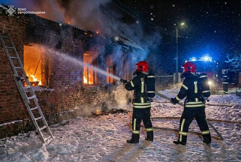 Трагічні наслідки доби на Тернопільщині: вогонь забрав життя трьох людей