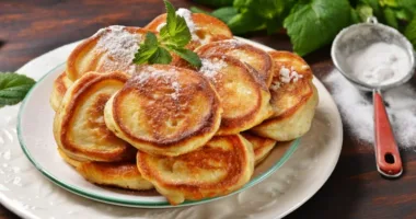 оладки на кефір