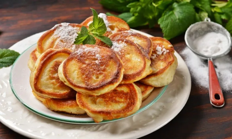 оладки на кефір